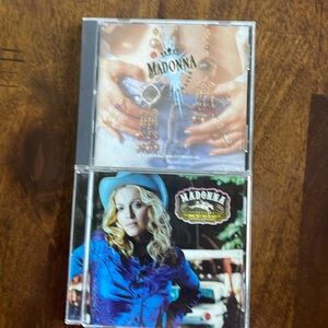 Madonna set of two CDs